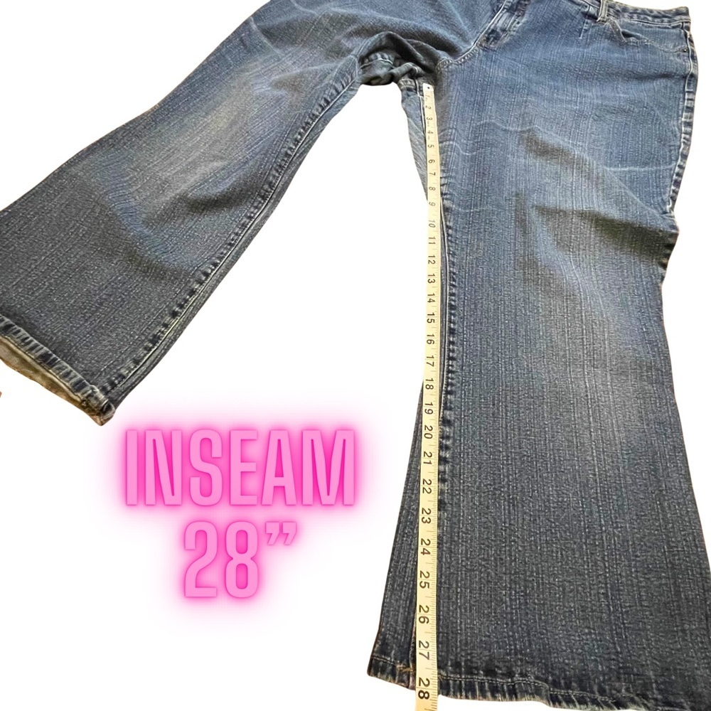 L.A. Blues Rodeo 6 (22/24) Short Jeans PRELOVED 42” waist length 40” - Picture 5 of 11
